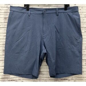 Adidas Ultimate 365 Dobby Tex Men's Size 40 Preloved Ink Golf Shorts IQ2938